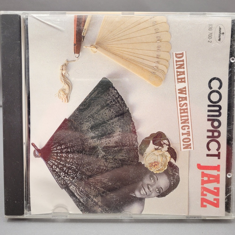 Compact Jazz by Dinah Washington (CD, 1987)830 700-2Mercury Records West Germany